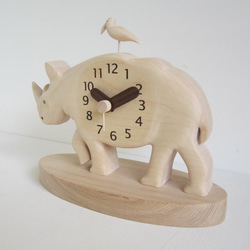 サイ君と水鳥 2枚目の画像