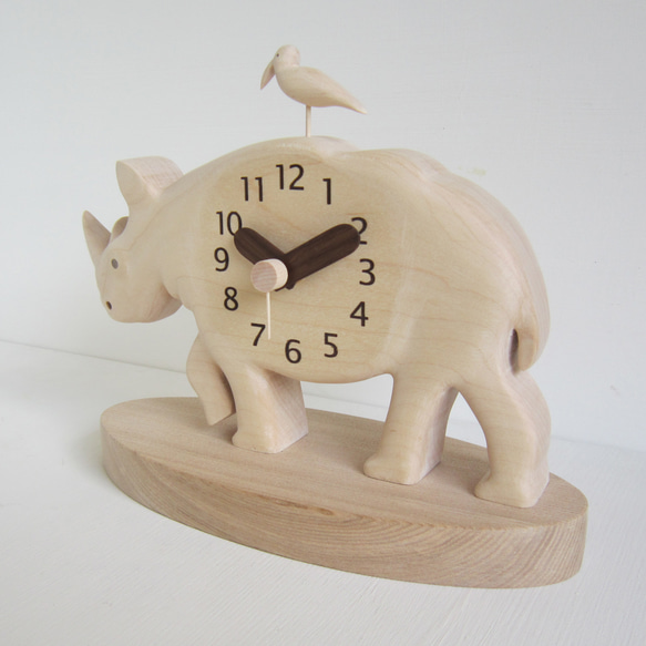 サイ君と水鳥 2枚目の画像