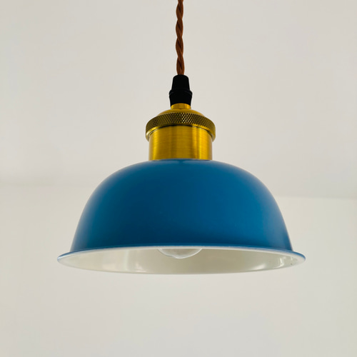 ブルー青 ホワイト 北欧カフェ風ペンダントライトモダン オシャレ照明