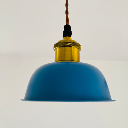 ブルー青 ホワイト 北欧カフェ風ペンダントライトモダン オシャレ照明