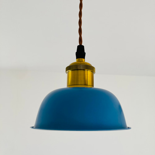 ブルー青 ホワイト 北欧カフェ風ペンダントライトモダン オシャレ照明