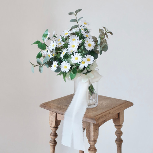 一点物＊マーガレットのブーケ・ブートニア/ウェディングブーケ