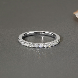 【特別価格・数量限定】ラボダイヤモンド エタニティリング（3週間発送） 15枚目の画像