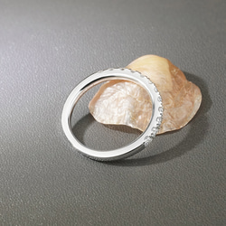 【特別価格・数量限定】ラボダイヤモンド エタニティリング（3週間発送） 19枚目の画像