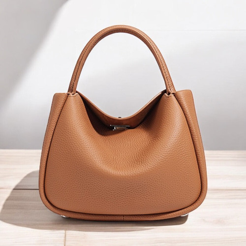 高級レザー使用 ミニバッグ ハンドバッグ トートバッグ ショルダー