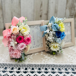 メモリアルフォトフレーム〜心華やぐお花とともに　ご結婚御祝　ペット供養　お花の写真立て　　　　父の日ギフト　お盆2025 10枚目の画像