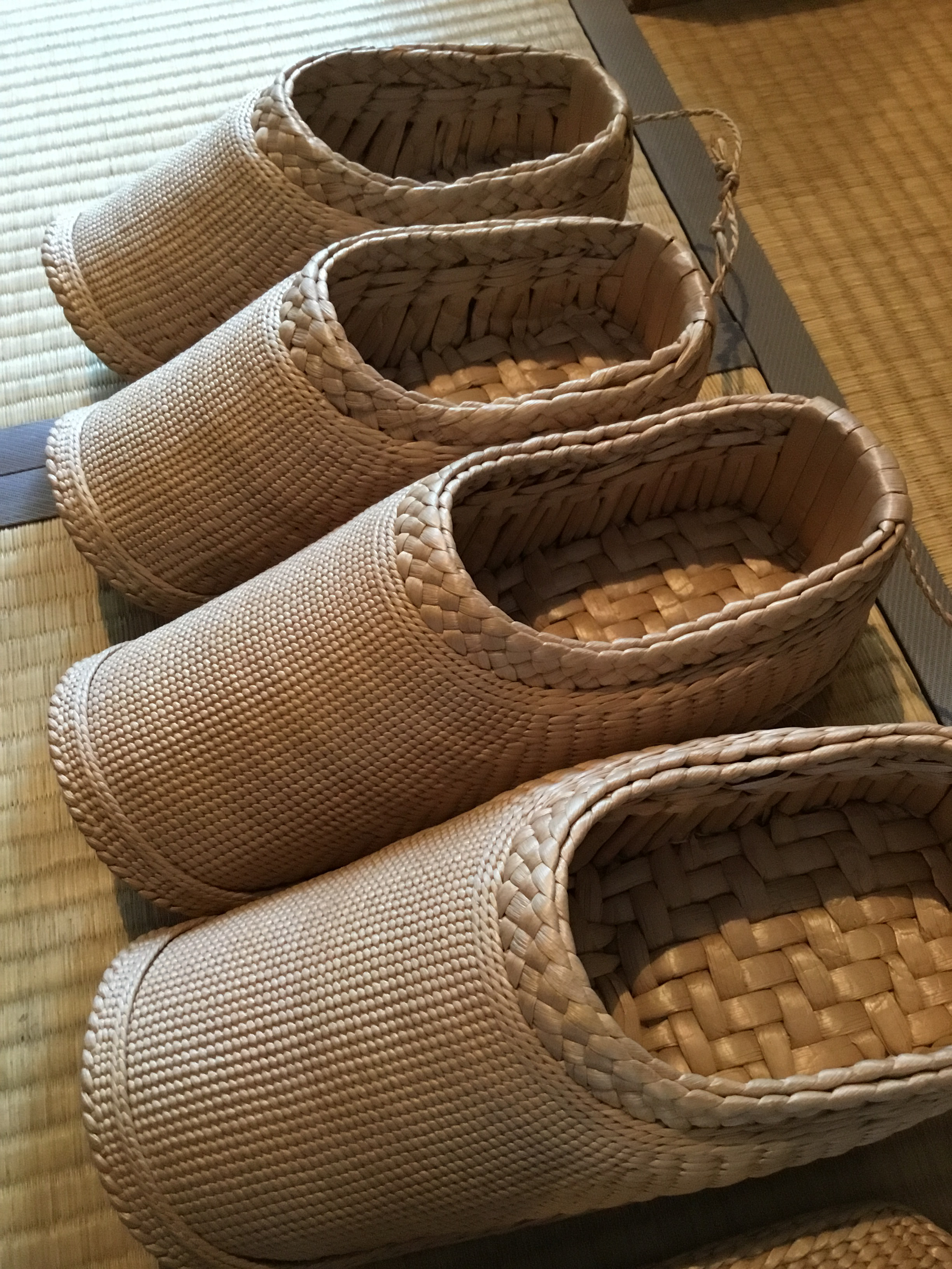 【手作り】天然草編みスリッパー　通気性抜群・抗菌・エコ素材｜和風・洋風どちらにも合う職人の逸品