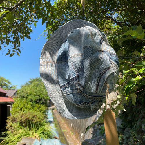 KAPITAL パッチワークフリンジデニムハット KAPITAL パッチワークフリンジデニムハット KAPITAL パッチ