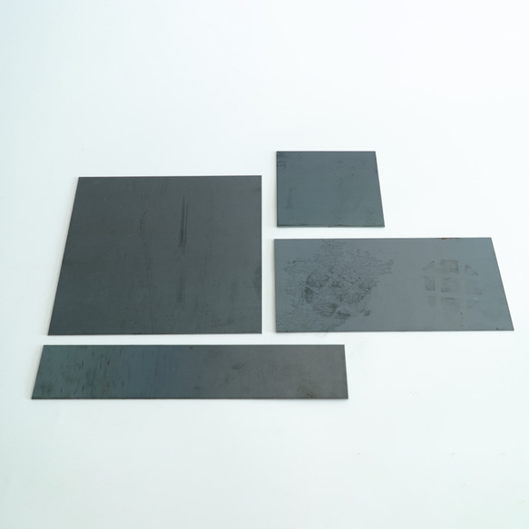 アイアンプレート/5cm×長さセミオーダー（穴あけ、文字入れ可能） DIY