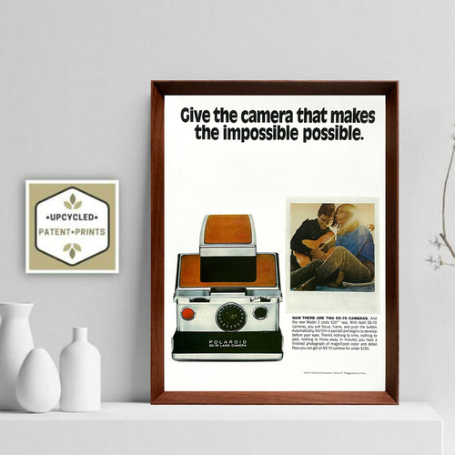 アメリカ1970年代ポスター額装付き