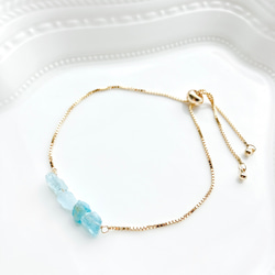 りんつ様 ハンドメイドブレスレット アパタイト～バカンス～ アパタイトブレスレット 6mm(APATITE): 『岩座(いわくら