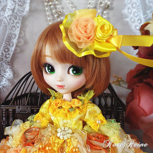 XmasSale】ロリータロマンス 光の中の天使 光り輝くミモザイエロー