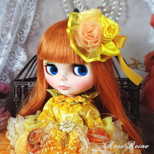 XmasSale】ロリータロマンス 光の中の天使 光り輝くミモザイエロー