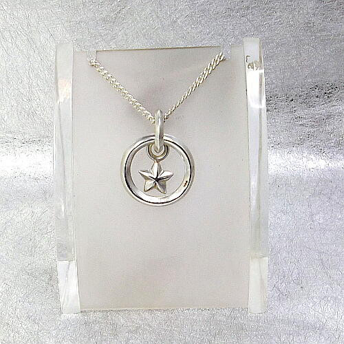 未使用のシルバー925製・眼鏡（サングラス）ホルダー・スタートップ！