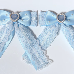 エンジェルリボン チェキケース ホワイト×赤 ♡量産型地雷系推し活