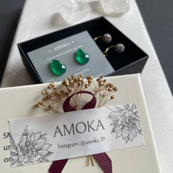 〈上品な大人の余韻〉Ash Grace（アッシュ・グレース）　秋冬ピアス 20枚目の画像