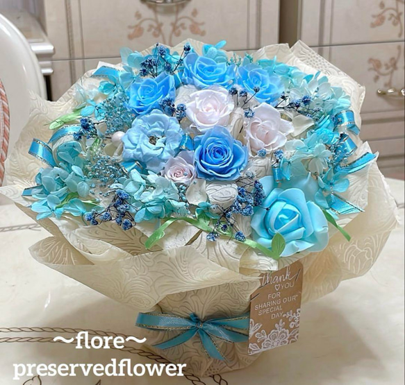 ✨大人気✨バラミックスプリザーブドフラワーアレンジ✨ラッピングのまま飾れますよ✨ ✨大人気✨バラミックスプリザーブドフラワーアレンジ