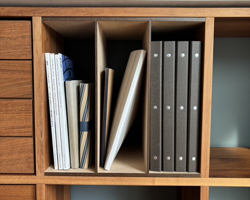 サイズオーダー可】縦・横両用 自作仕切り棚3段 無印良品 スタッキング