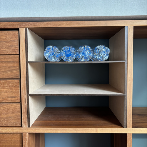 サイズオーダー可】縦・横両用 自作仕切り棚3段 無印良品 スタッキング