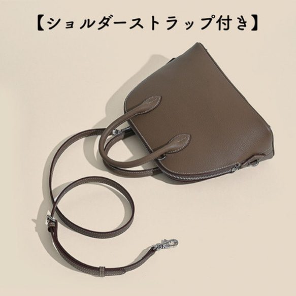 【全6色】ブガッティ型レザーバッグ ハンドバッグ トートバッグ バッグ レザー 革 6枚目の画像