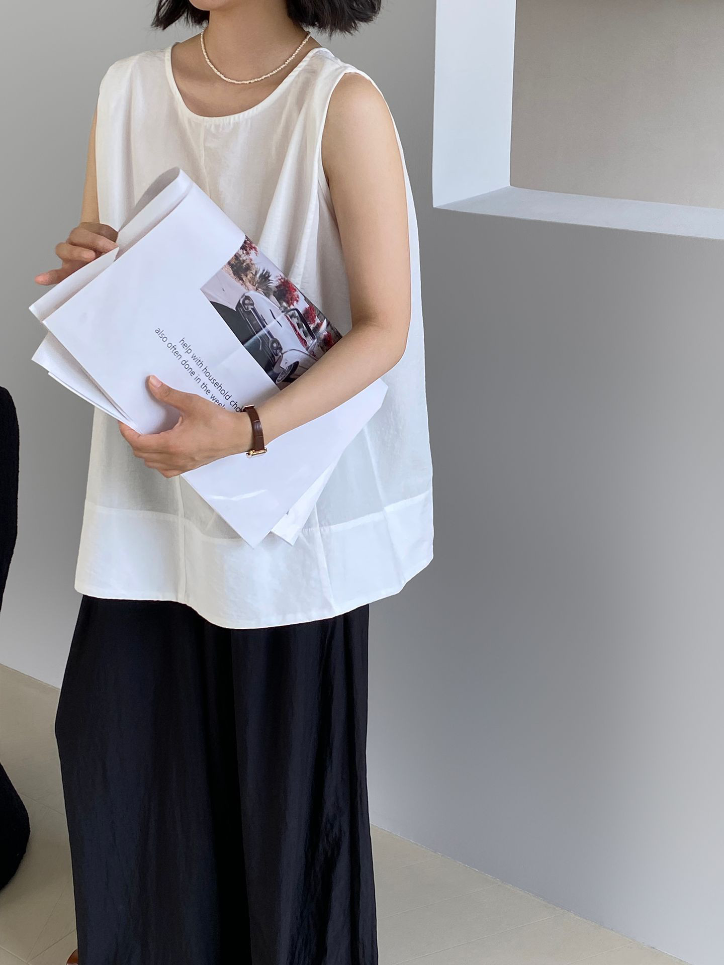 ノースリーブシャツ  58