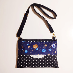 数量限定】リバティ 花柄 ショルダーティッシケース サコッシュバッグ