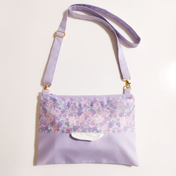 送料無料】無地 シンプル サコッシュバッグ ショルダーティッシュ