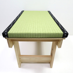 猫もくつろげる1人掛け畳縁台【ベンチ】 5枚目の画像