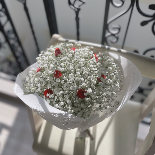 かすみ草フライングブーケ 【公式通販】