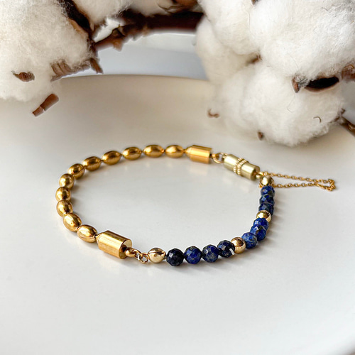 感動の3秒装着】選べる誕生石☆*楽ちんマグネットブレスレット