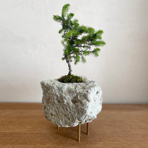 大谷石｜ストーンポット（石鉢・植木鉢） 一輪挿し・花瓶・花器