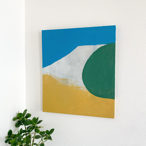 アクリル絵画 インテリア抽象画 アートパネル【和モダン】 絵画