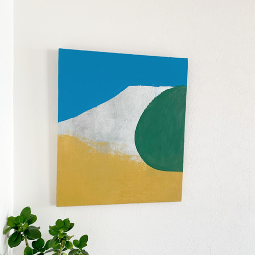 アクリル絵画 インテリア抽象画 アートパネル【和モダン】 絵画