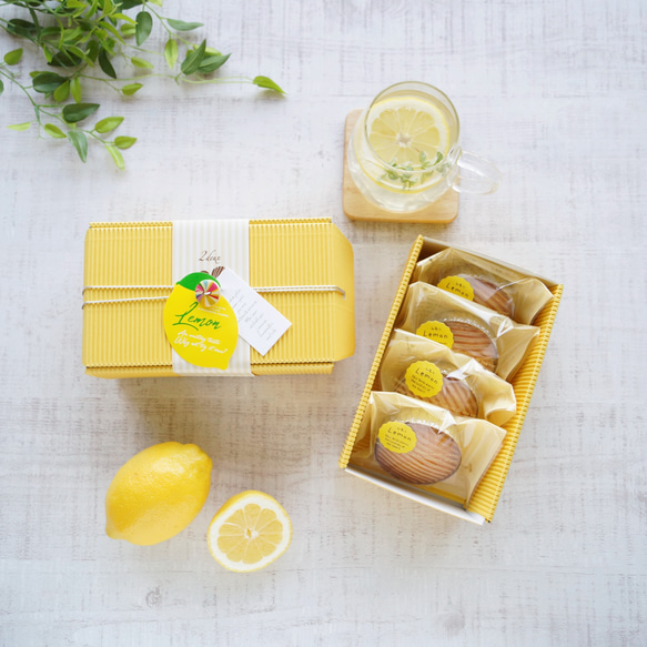 冷やして美味しい／ 「レモンガレット」4ヶボックス スイーツ