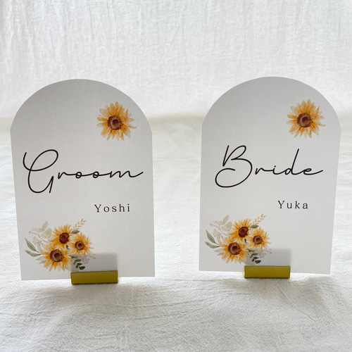 お名前オーダー受付♡結婚式のウェルカムスペースに♡ 人気】アーチ型受付サイン 受付サイン ウェルカムスペース