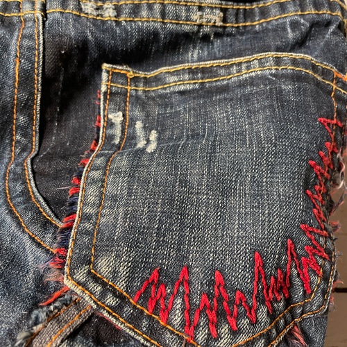 専用！566【GrayDENIM✖️circleBAG】デニムリメイクバケツ型 専用！566【GrayDENIM✖️circleBAG】デニムリメイクバケツ型