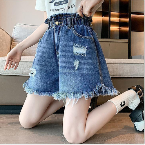 大きいサイズ レディース デニム ショートパンツ 春夏 秋 新品