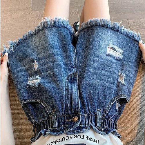 大きいサイズ レディース デニム ショートパンツ 春夏 秋 新品