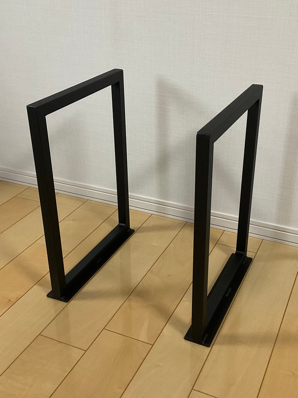 一枚板用脚/鉄脚/アイアン/T型/ハンドメイド/1点物 テーブル 脚 一枚板