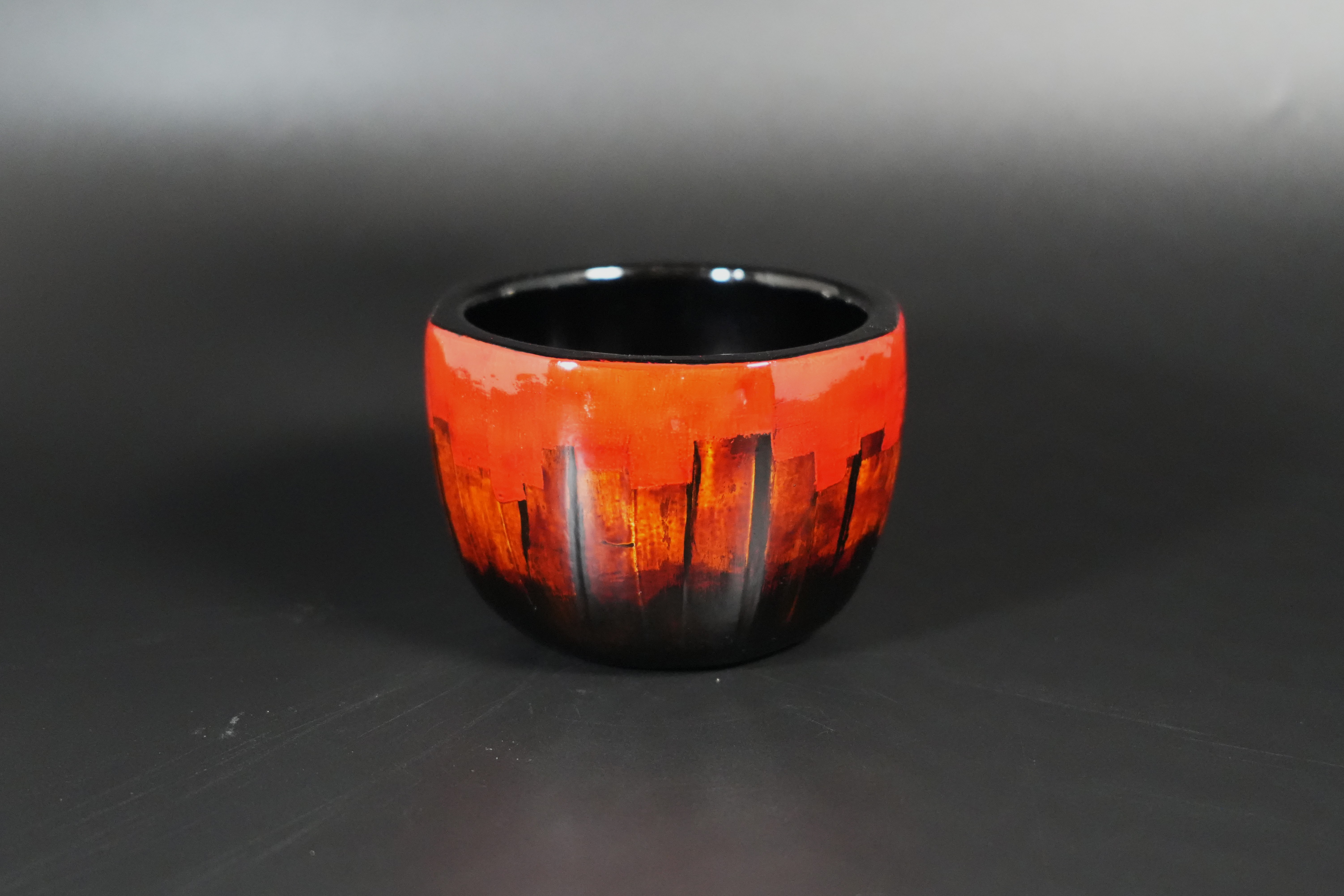 Urushi Bowl      八角茶椀