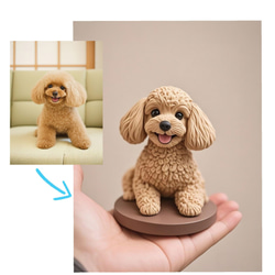 あなたのペットを形に！手作りオーダーメイド愛犬・愛猫フィギュア