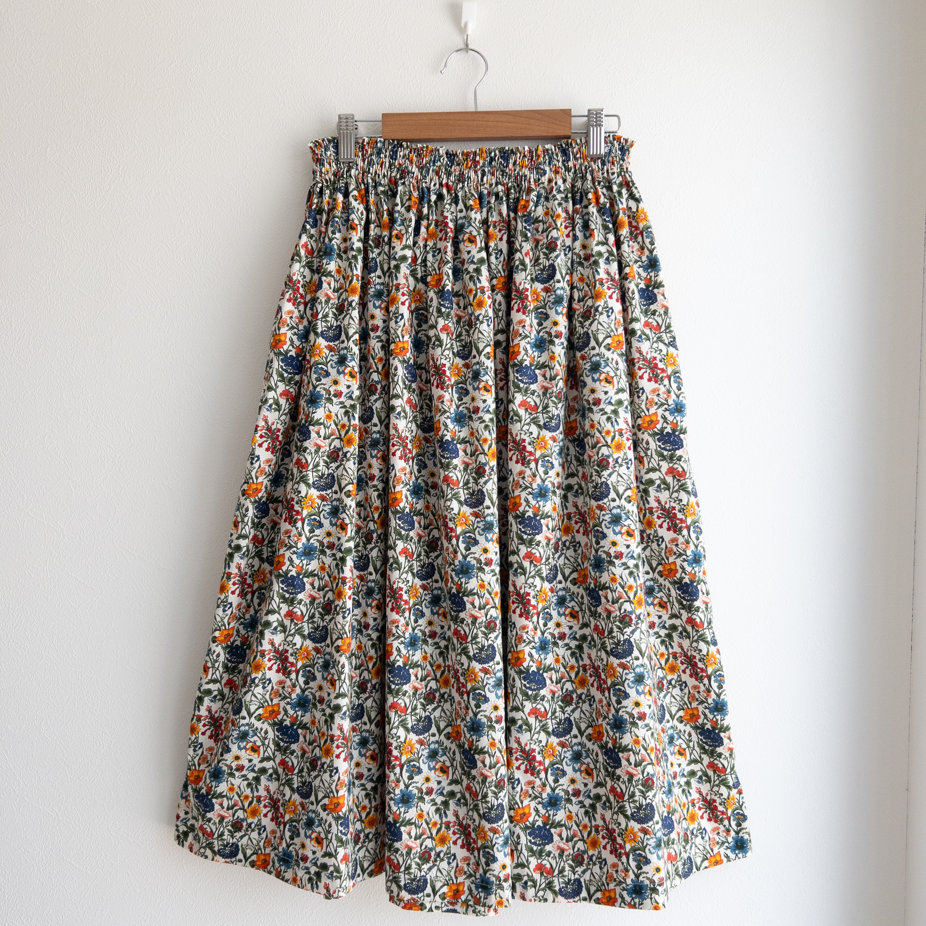 《丈が選べる》レイチェル　ギャザースカート 　リバティ