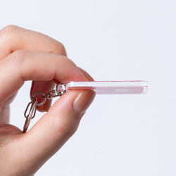 ヘルプマークキーホルダー　小さいアクリルキーホルダー　　片面印刷キーホルダー　東京都福祉局認可商品 3枚目の画像