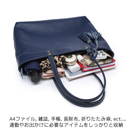 トートバッグ 本革 ビジネスバッグ リクルートバッグ 就活バッグ 軽量