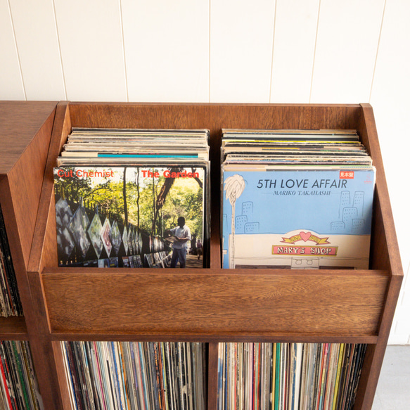 DIG THE RECORD SHELF  レコード収納　本棚　マンガ　文庫本　ビンテージ　ミッドセンチュリー 11枚目の画像