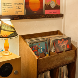 DIG THE RECORD SHELF  レコード収納　本棚　マンガ　文庫本　ビンテージ　ミッドセンチュリー 18枚目の画像