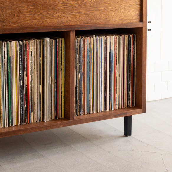 DIG THE RECORD SHELF  レコード収納　本棚　マンガ　文庫本　ビンテージ　ミッドセンチュリー 12枚目の画像