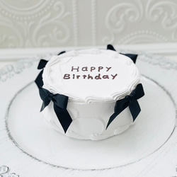 ハートホイップクレイケーキ✳︎モカピンク＊色変更可＊センイルケーキ