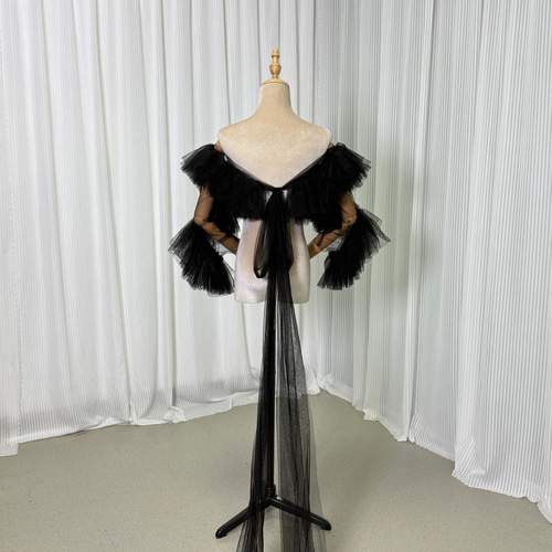 送料無料！ドレスアレンジ用トップスのみ ボレロ ソフトチュール  