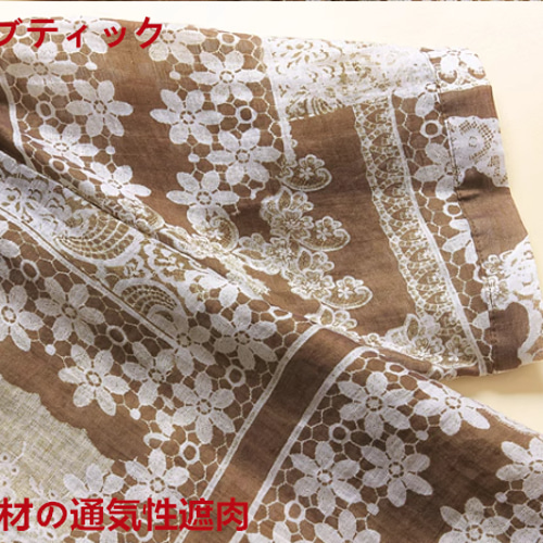 花柄シャツ女2025年夏薄手綿麻上着半袖シャツ小柄リネン女装。遮